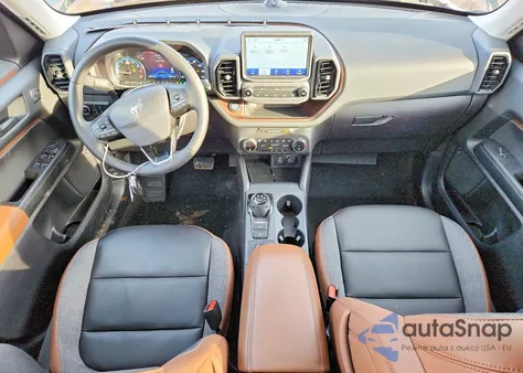 2024 Ford Bronco Sport Outer Banks z USA, uszkodzony, nr VIN 3FMCR9C60RRF41176